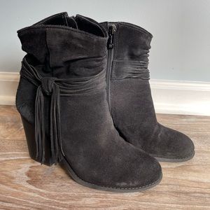 Jessica Simpson Sesley Suede Booties